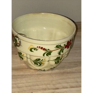 Vintage Bowl Portugal Hand Painted Artist Signed Vintage Kitchen